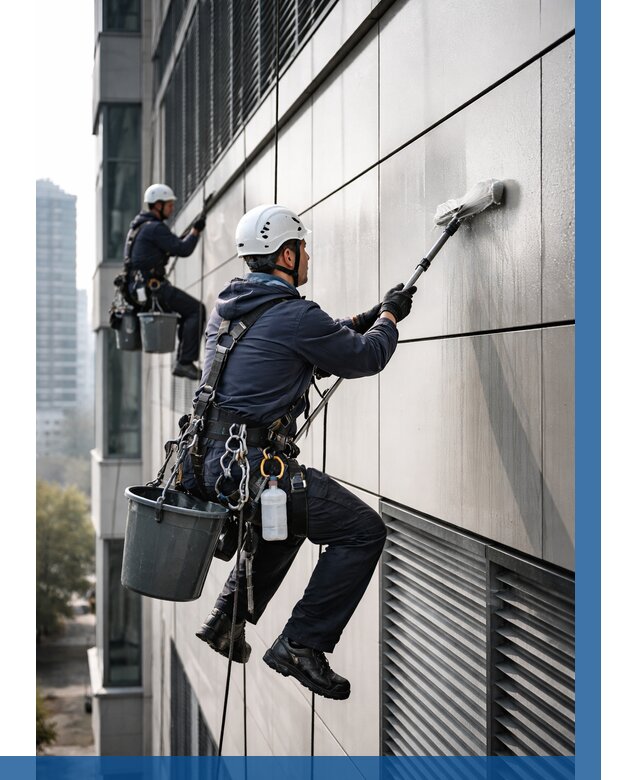 Мойка вентилируемого фасада в Керчи от 255 р. | ВЫСОТНИК-Крч