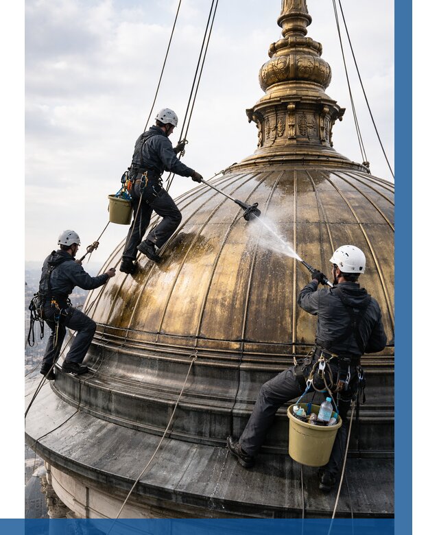 Мойка куполов и шпилей в Керчи от 8170 р. - заказать | ВЫСОТНИК-Крч