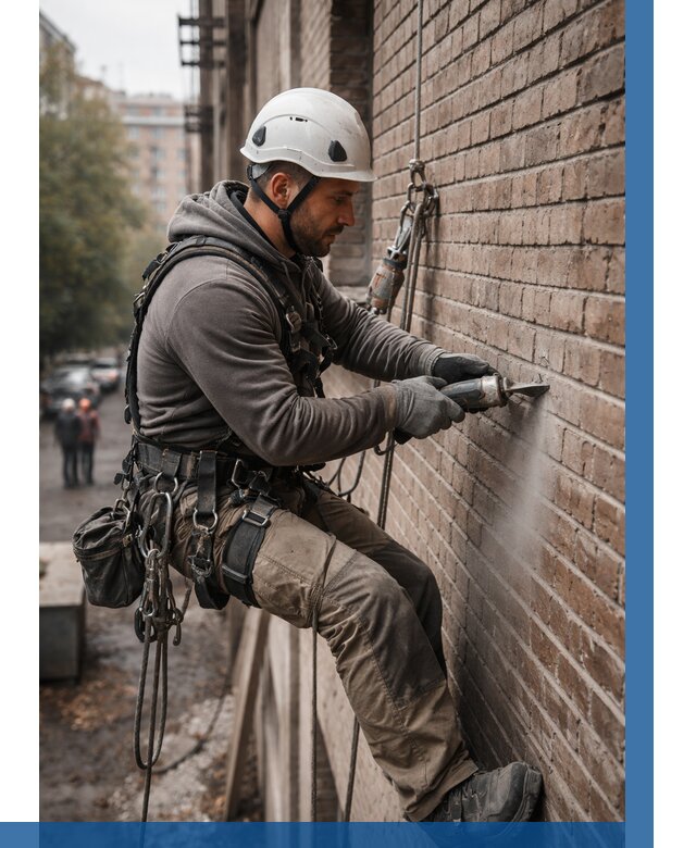 Расшивка кирпичных швов в Керчи от 613 р. | ВЫСОТНИК-Крч