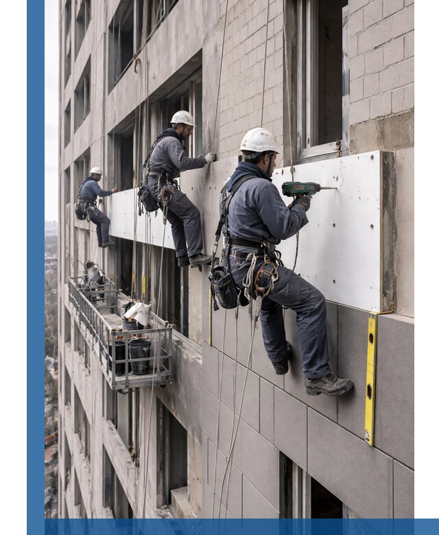 Монтаж фасадных термопанелей высокого качества в Керчи