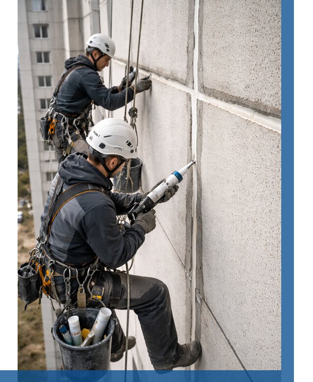 Герметизация межпанельных швов в Керчи от 715 р. | ВЫСОТНИК-Крч