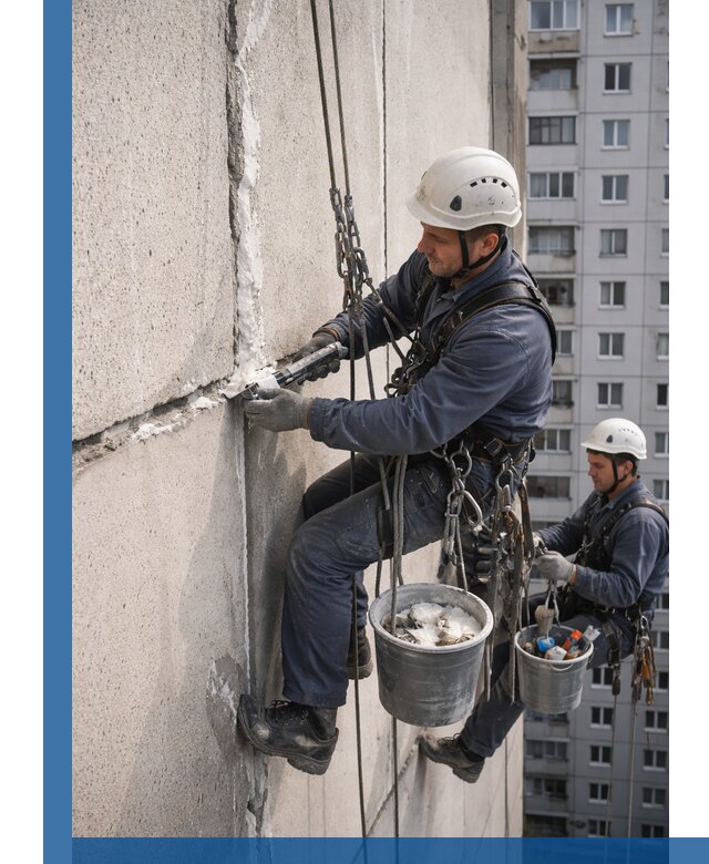 Утепление межпанельных швов в Керчи профессионально и надежно