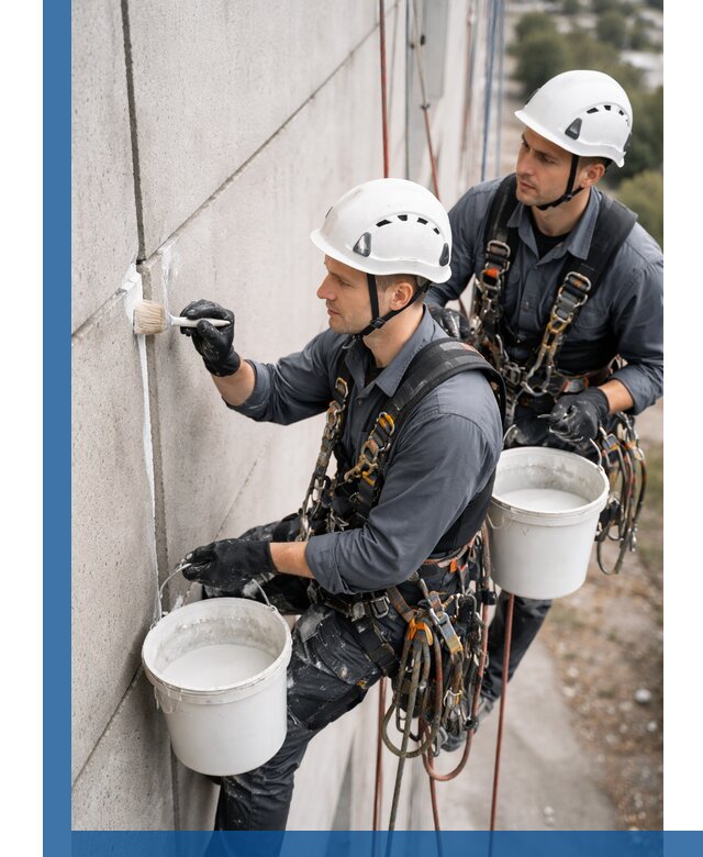 Противогрибковая обработка швов в Керчи для фасадов и кровель