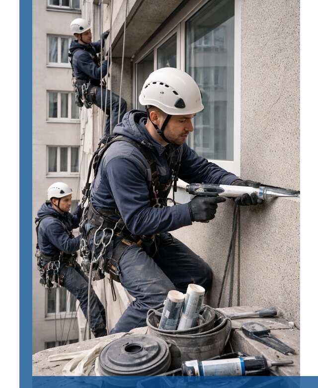 Герметизация швов лоджии в Керчи профессионально и надежно