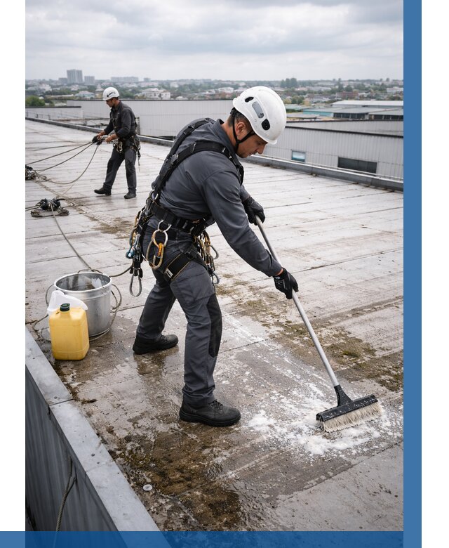 Очистка крыши по графику в Керчи от 7659 р. | ВЫСОТНИК-Крч