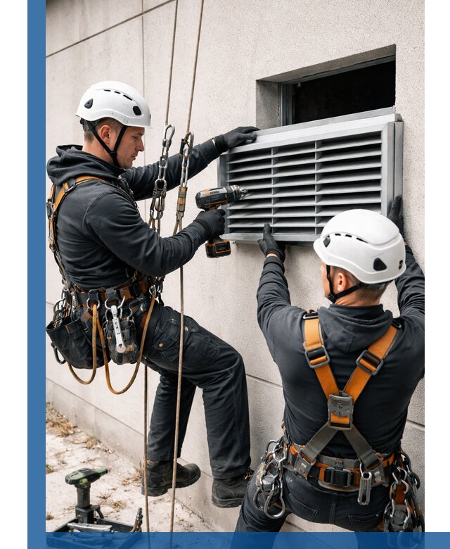 Монтаж вентиляционных решеток в Керчи профессиональный сервис