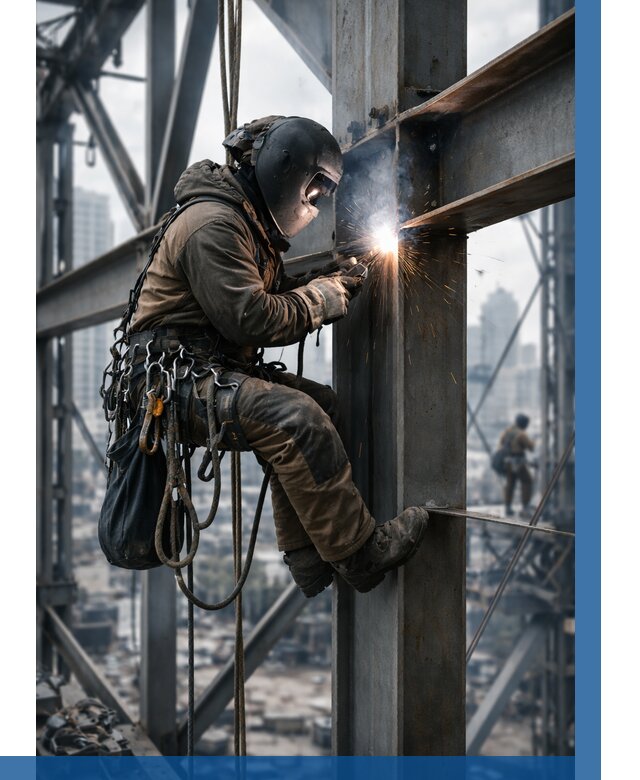 Высотные сварочные работы в Керчи от 3574 р. | ВЫСОТНИК-Крч