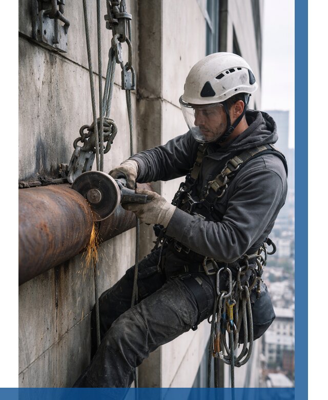 Резка металла на высоте в Керчи по цене от 4595 р. | ВЫСОТНИК-Крч