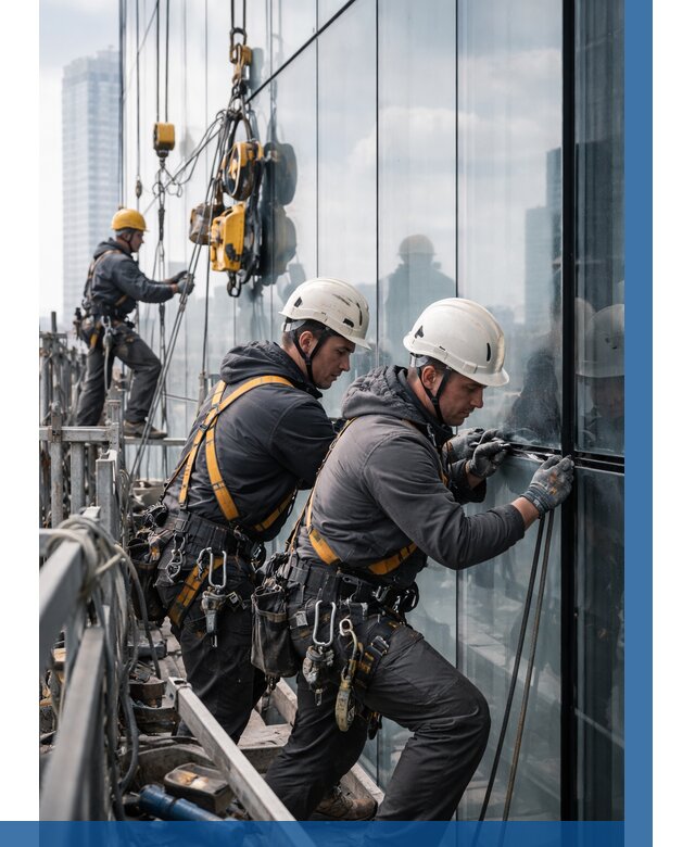 Структурное остекление фасадов в Керчи от 9701 р. | ВЫСОТНИК-Крч