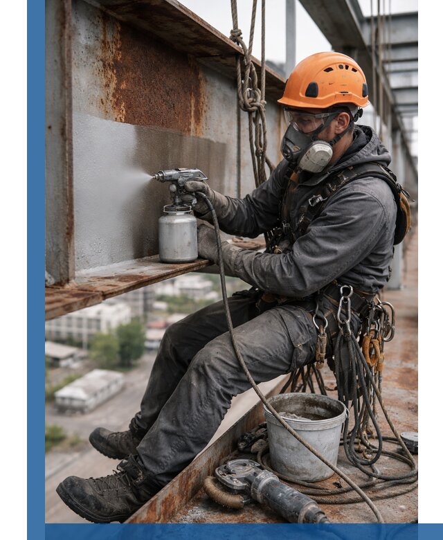 Антикоррозионная обработка металлоконструкций в Керчи под ключ