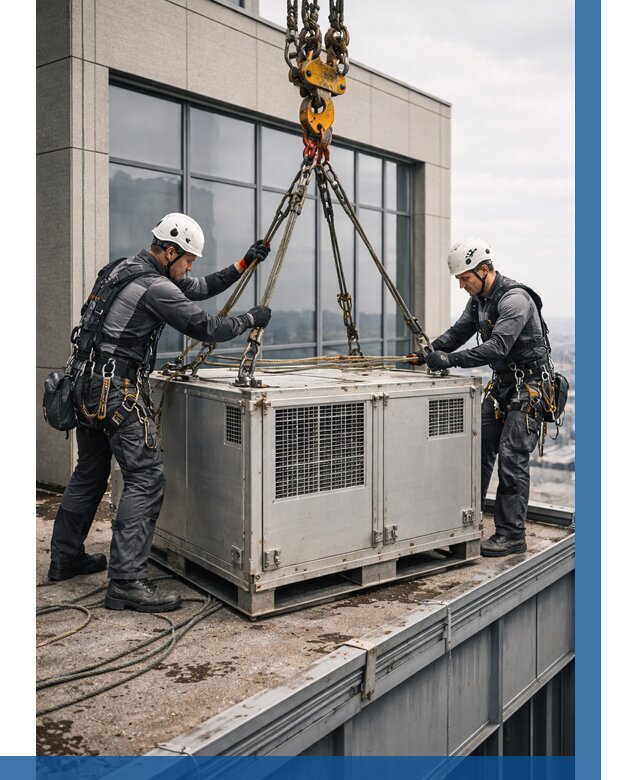 Такелажные работы на высоте в Керчи от 8170 р. | ВЫСОТНИК-Крч