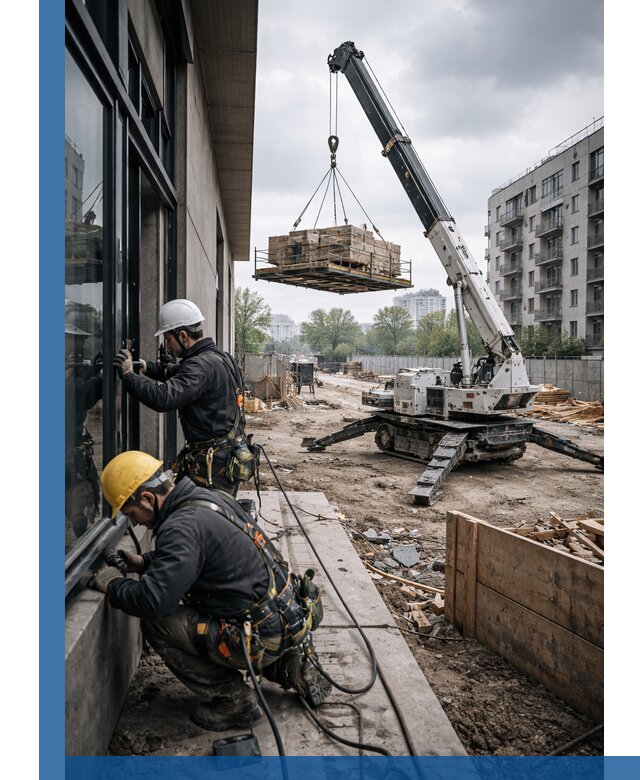 Аренда крана Пионер в Керчи для строительных работ