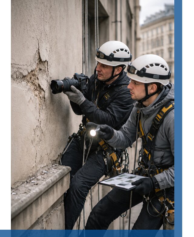 Фотофиксация дефектов фасада в Керчи от 4595 р. | ВЫСОТНИК-Крч