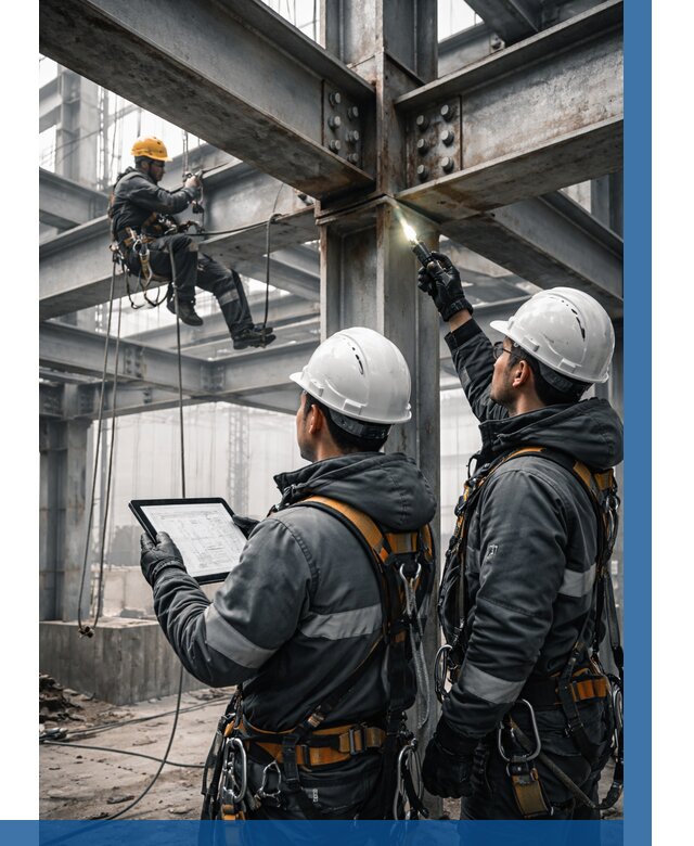 Обследование металлоконструкций в Керчи от 5617 р. | ВЫСОТНИК-Крч